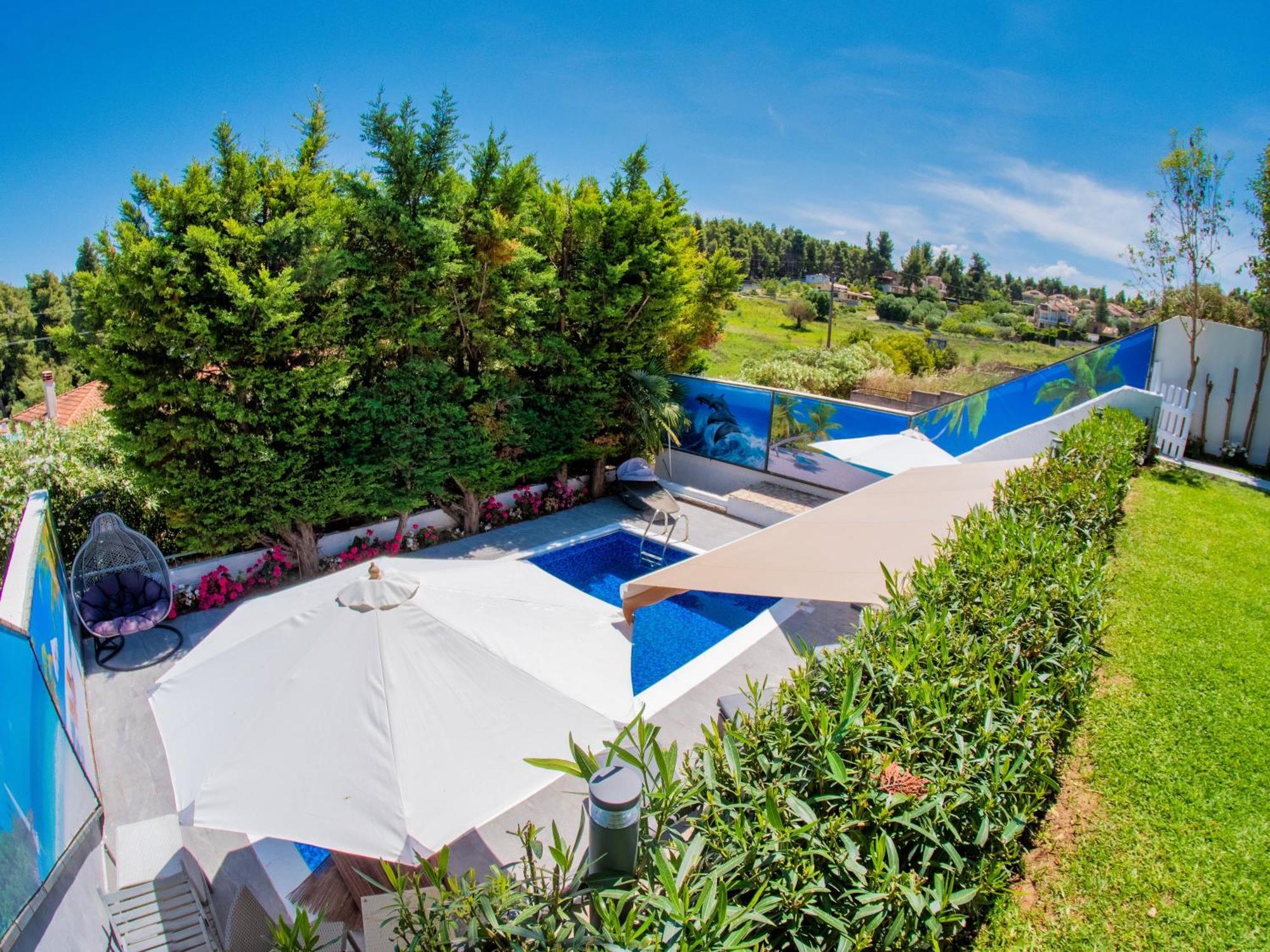Deluxe Sani Relax Villa Luaran gambar