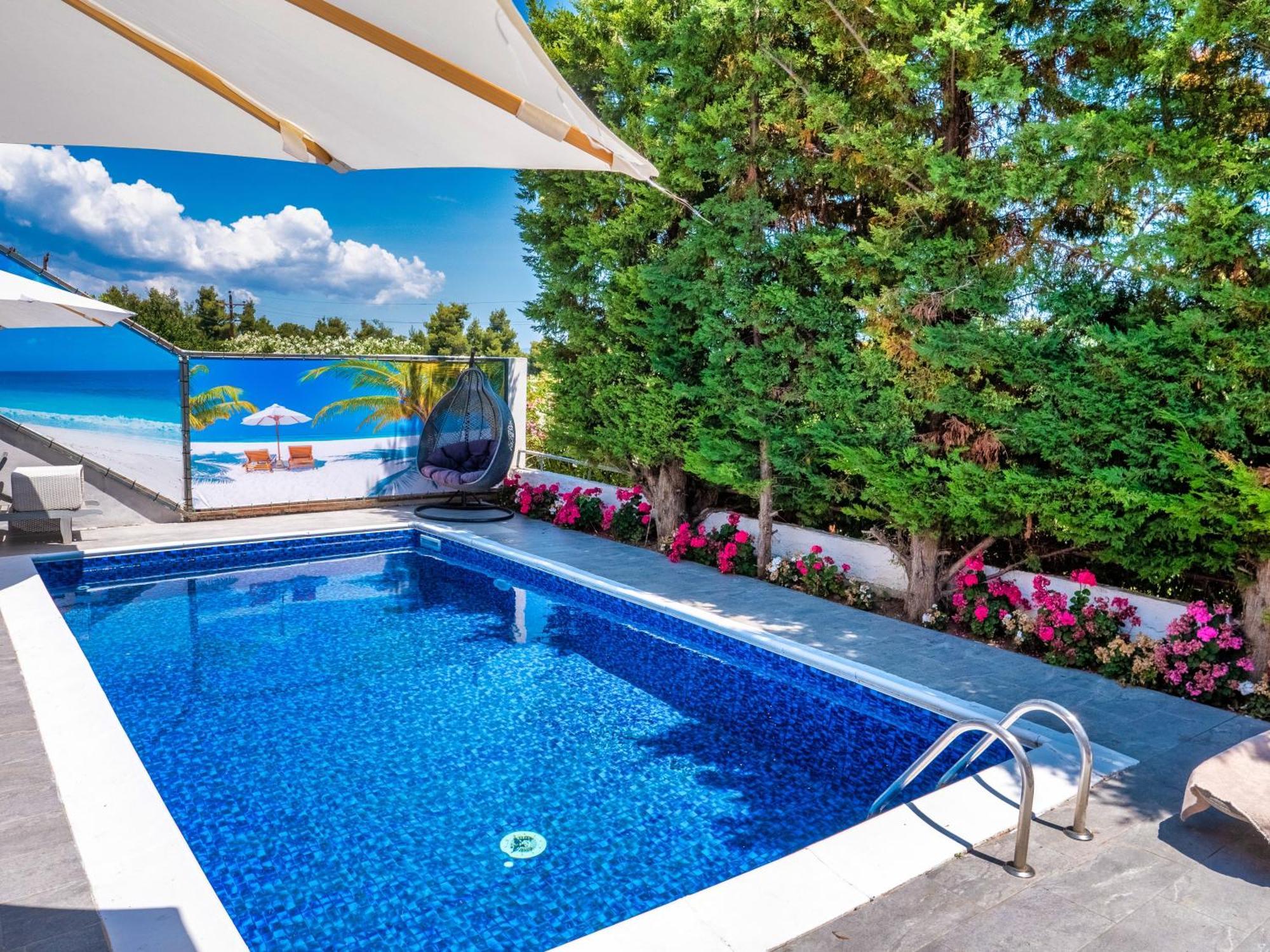 Deluxe Sani Relax Villa Luaran gambar